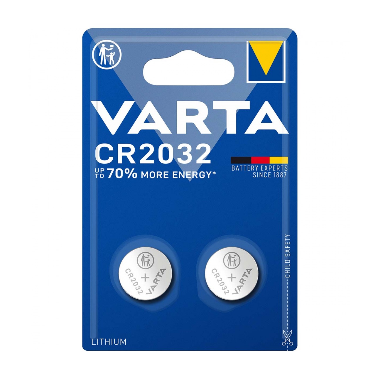 VARTA PILA CR2032 X2