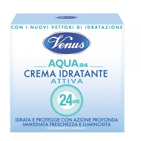 VENUS CR. VISO 50ML. AQUA 24 IDRAT. ATTIVA PROMO