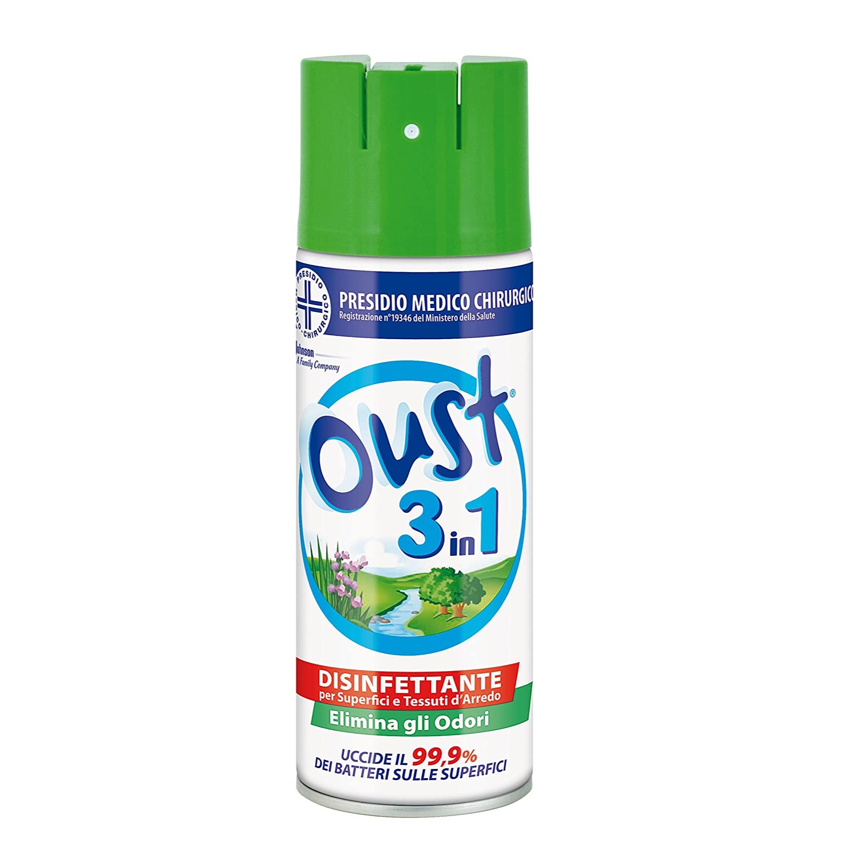 OUST DEO SPRAY 400ML. 3IN1