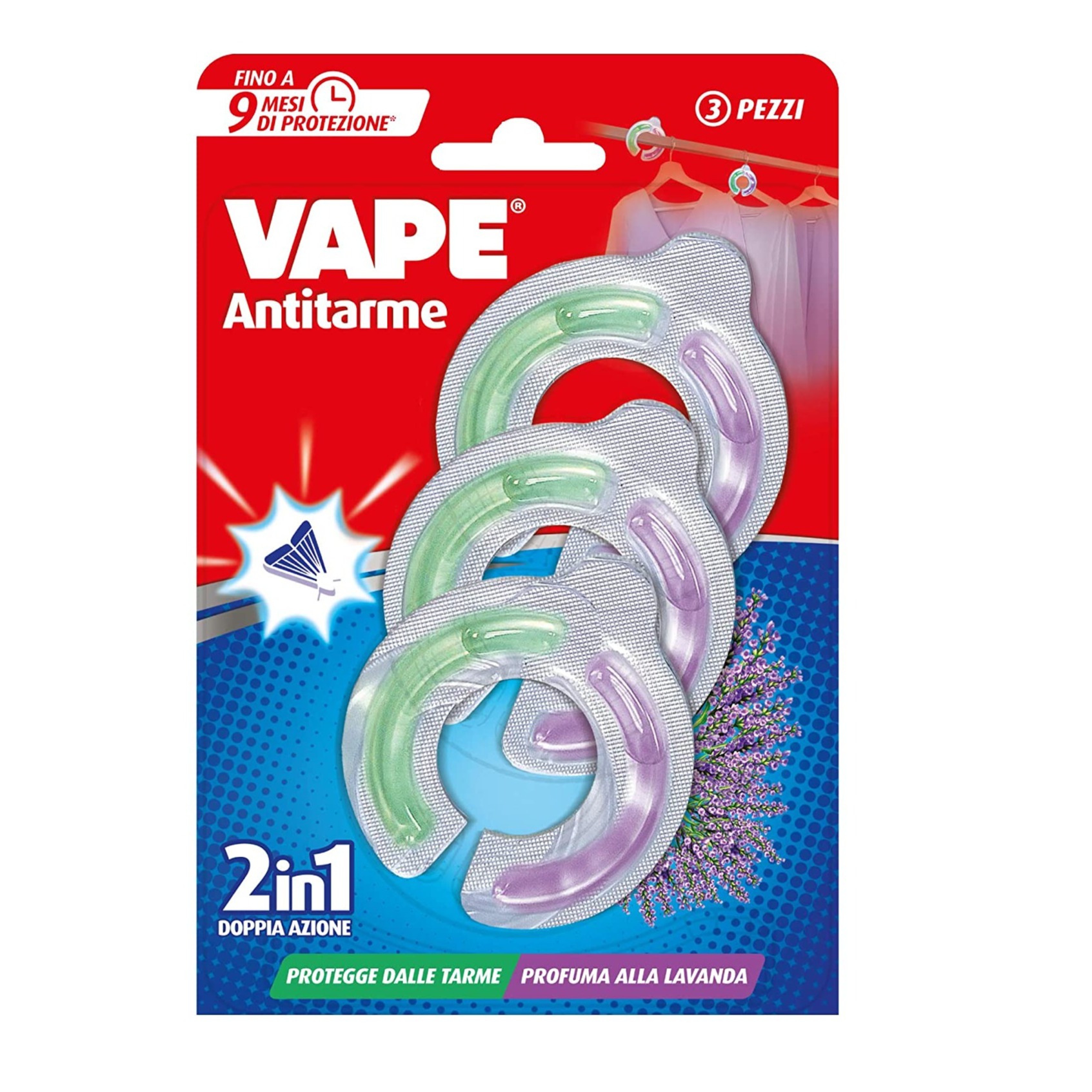 VAPE ANTITARME GEL 3PZ. DOPPIA AZIONE