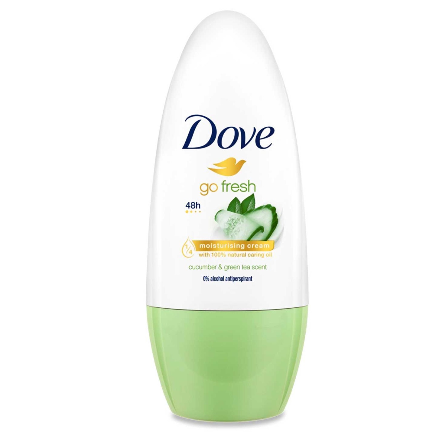 DOVE DEO ROLL ON 50ML. CUCUMBER