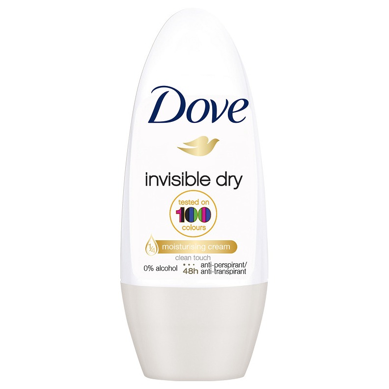 DOVE DEO ROLL ON 50ML. INVISIBLE FOR WOMAN