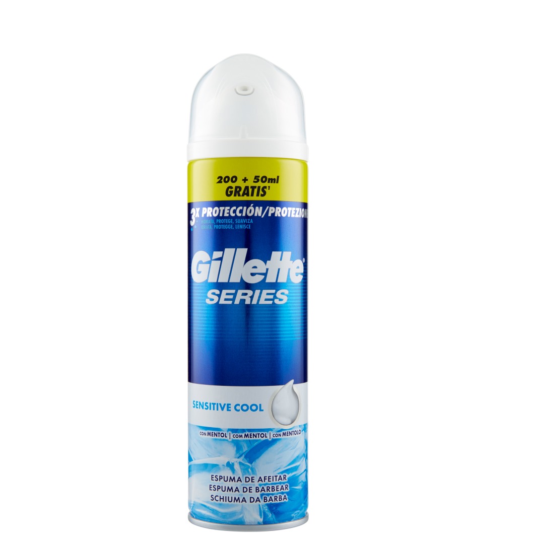 GILLETTE SERIES SCHIUMA 250ML. COOL MINT