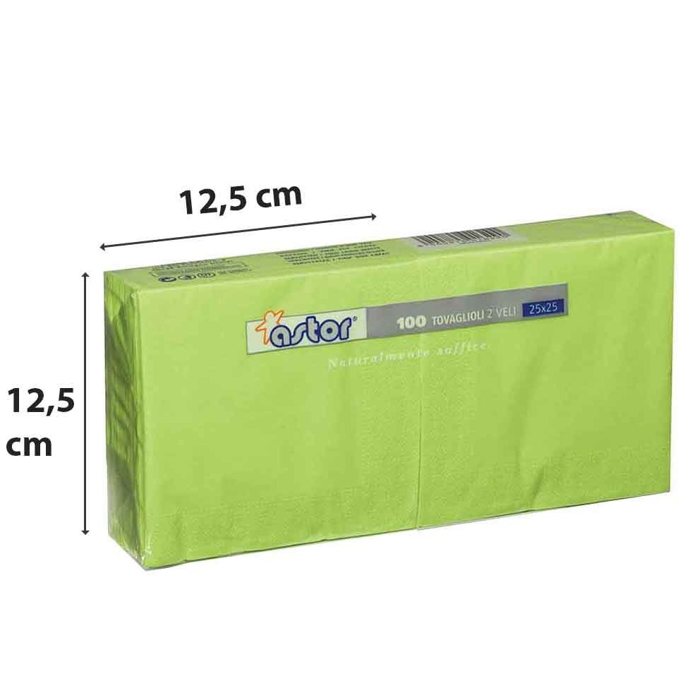 ASTOR 100 TOVAGLIOLI 25X25 VERDE CEDRO OFFERTA