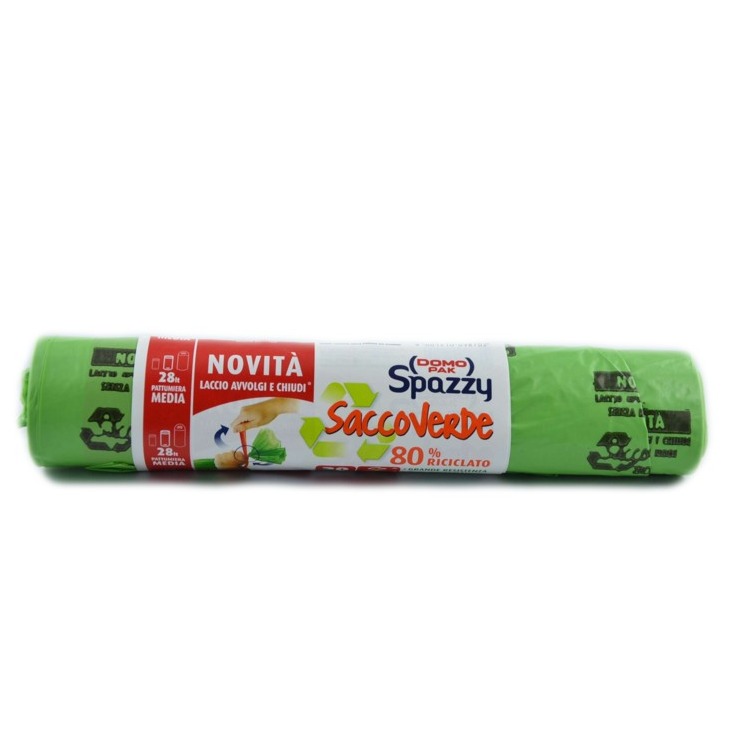 DOMOPAK SACCO VERDE 48X58 28LT. 20PZ.