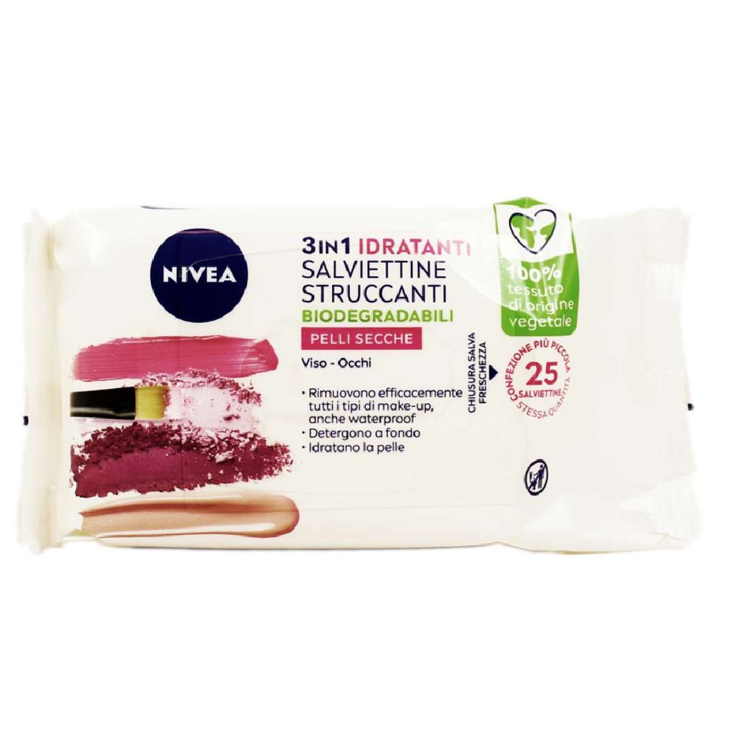 NIVEA SALV. STRUCC. 25PZ. P/SECCHE