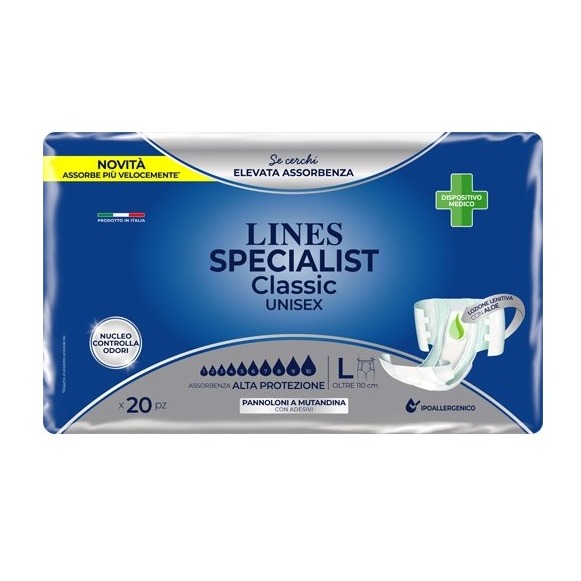 LINES SPECIALIST PANN.MUT. ALTAPROT. 20PZ. GRANDE