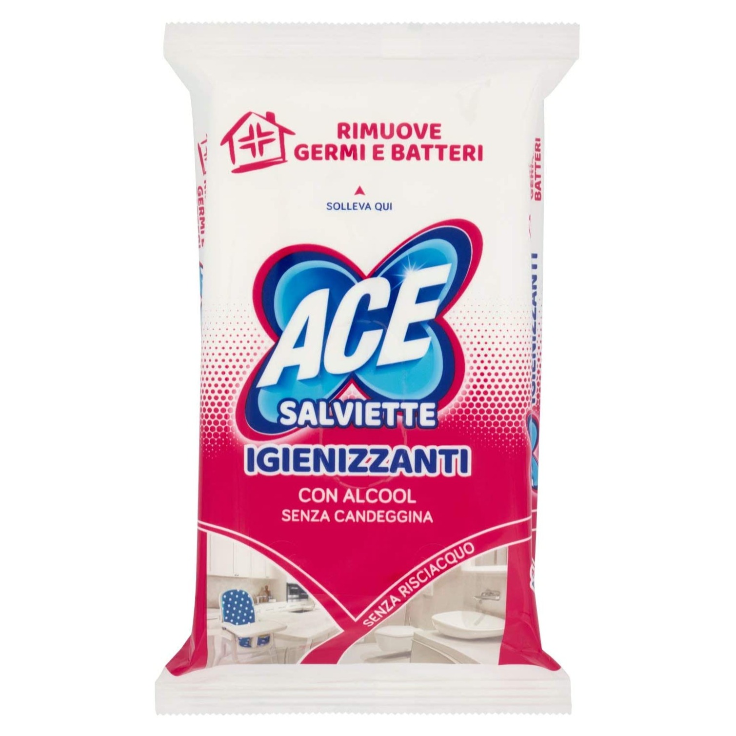 ACE SALV. IGIENE 40PZ. C/ALCOOL PROMO