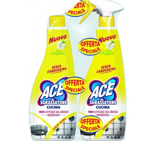 ACE SGRASS. SPRAY BASE PIU RIC. 500ML. CUCINA OFFERTA