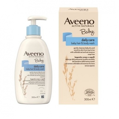 AVEENO DET. CORPO CAPELLI 300ML. BABY OFFERTA