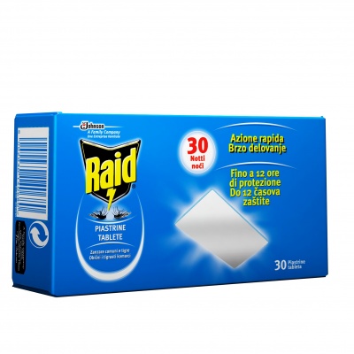 RAID PIASTRINE 30PZ.