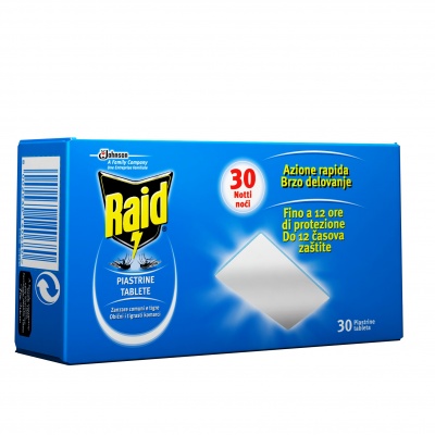 RAID PIASTRINE 30PZ.