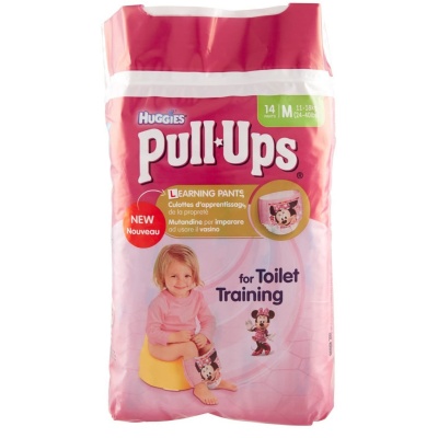 HUGGIES PANN. PULL UPS GIRL TG. M 14PZ. PROMO