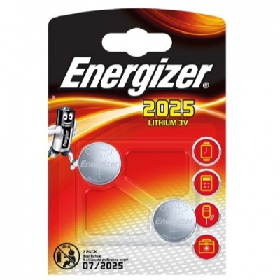 ENERGIZER 2025 LITHIUM 3V X2