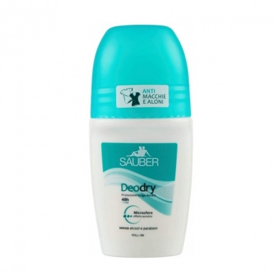 SAUBER DEO ROLL ON 50ML. DEODRY 48H