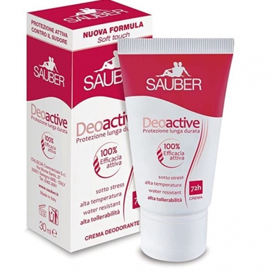 SAUBER DEO CREMA 30ML. DEO ACTIVE