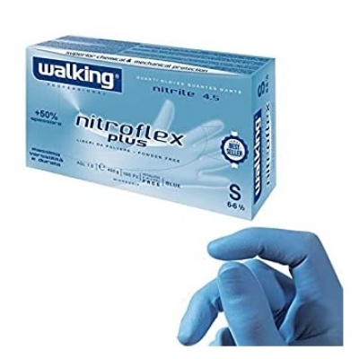 WALKING GUANTI NITROFLEX TG. S 100PZ.