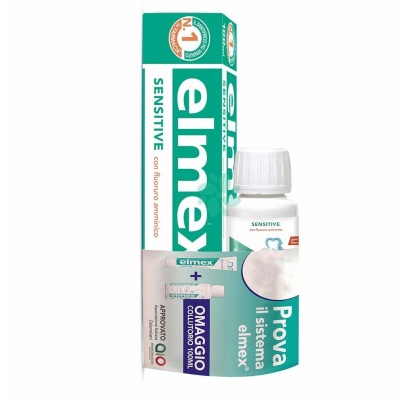 ELMEX DENT. 75ML. PIU COLL. 100ML. SENSITIVE PROMO