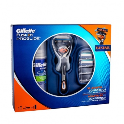 GILLETTE FUSION PROGLIDE ROGUE 1 RASOIO PIU 2 RIC. 75ML GEL
