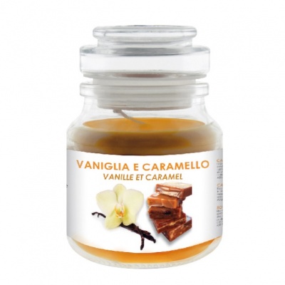 TAMTAM CANDELA PROF. GIARA 130GR. VANIGLIA E CARAMELLO