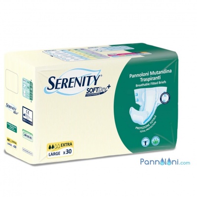 SERENITY PANN. MUTAND. SOFTDRY ALOE EX. 30PZ. TG. L