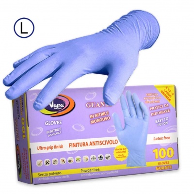 VAPA GUANTI NITRILE 100PZ. TG. L