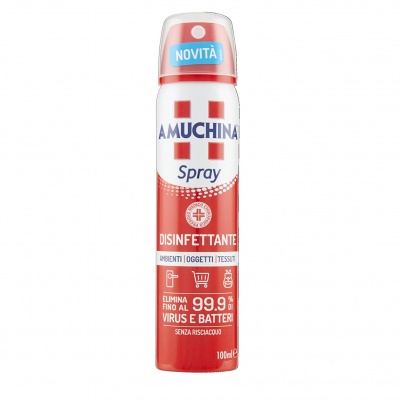 AMUCHINA SPRAY AMBIENTI OGGETTI TESSUTI 100ML.