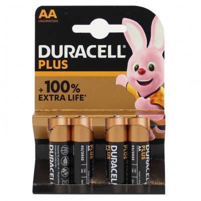 DURACELL PLUS POWER STILO AA 4PZ.