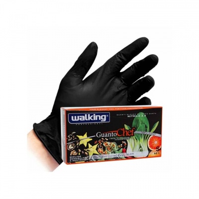 WALKING GUANTI NITRILE CHEF 100PZ. TG. S
