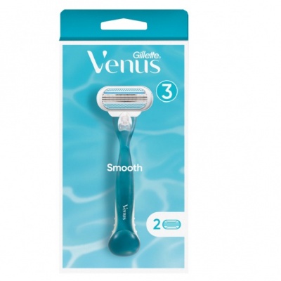 GILLETTE VENUS SMOOTH RASOIO PIU 2 RIC.