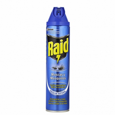 RAID SPRAY 600ML. MOSCHE/ZANZARE