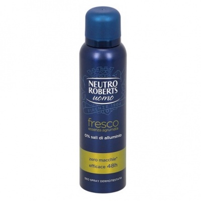 ROBERTS DEO SPRAY 150ML. MEN FRESCO ES. AGRUMATA PROMO