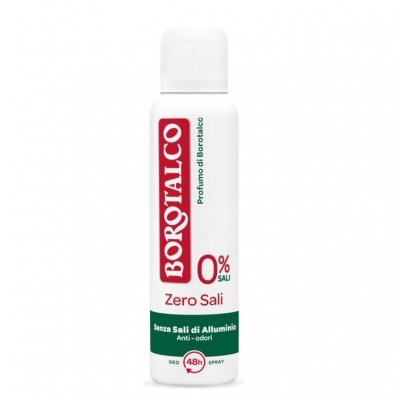 BOROTALCO DEO SPRAY 150ML. ZERO SALI