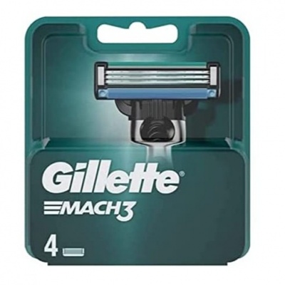 GILLETTE MACH3 RIC. 4PZ.