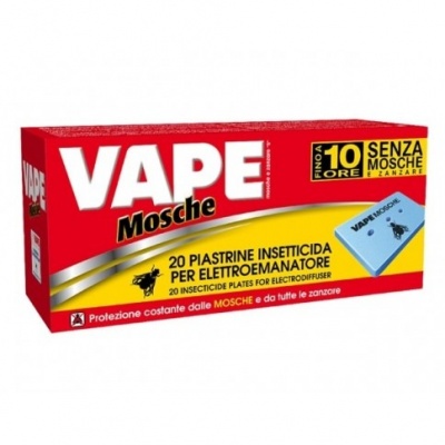 VAPE PIASTRINE 10PZ. MOSCHE