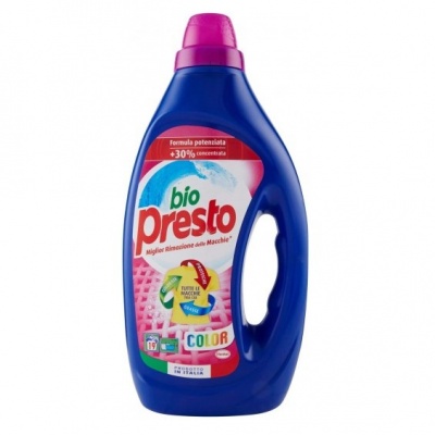 BIO PRESTO LAV.LIQ. 950ML. 19LAV.COLORE