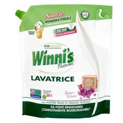 WINNI S LAV.LIQ. ECORIC. 1250ML. 25LAV. ALEPPO/VERBENA PROMO