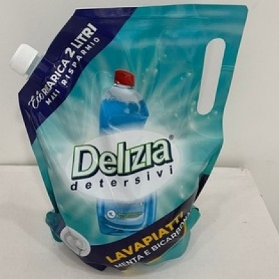 DELIZIA PIATTI BUSTA 2000ML. MENTA