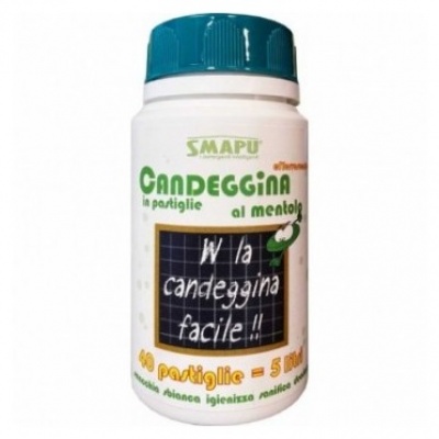 SMAPU CANDEGGINA PASTIGLIE 40PZ. MENTOLO