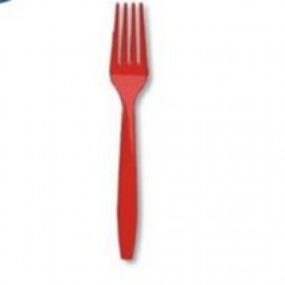 FORCHETTE ROSSE 15PZ.