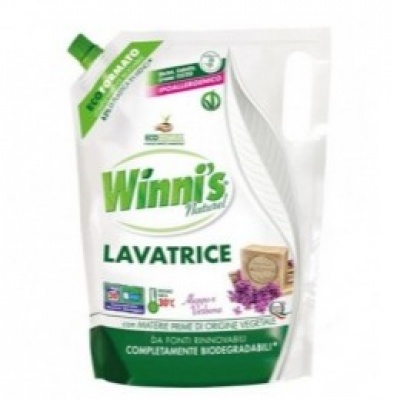 WINNI S LAV.LIQ. ECORIC. 1000ML. 20LAV. ALEPPO/VERBENA PROMO