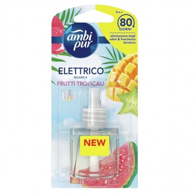 AMBIPUR ELETT.RIC. 20ML. 2PZ. TROPICAL FRUITS