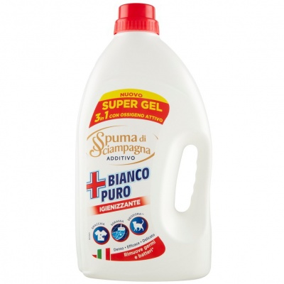 SPUMA DI SC. ADD. GEL 2300ML. BIANCO PURO 3IN1