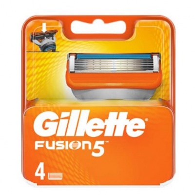 GILLETTE FUSION 5 RIC. 4PZ.