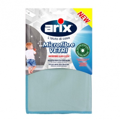 ARIX MICROFIBRA VETRI PANNO CON ANTIBATT