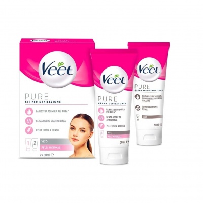 VEET CREMA DEP. VISO PURE KIT PROMO