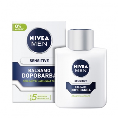 NIVEA A/SHAVE BALS. 100ML. SENSITIVE NEW