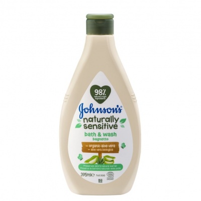 JOHNSONS BABY NATURALS BAGNO 395ML.