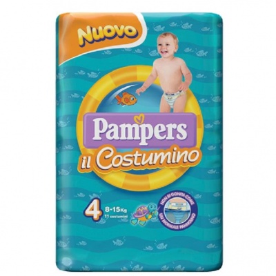 PAMPERS PANN. COSTUMINO 4/5MIS. 11PZ.