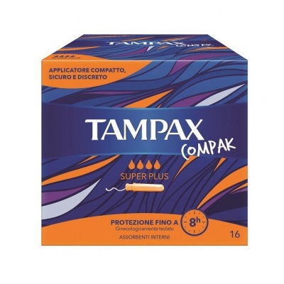 TAMPAX COMPAK 16PZ. SUPER PLUS